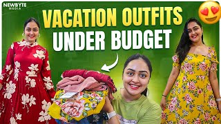 Vacation Outfits Under Budget 😱😱  Heavenly Homemade [upl. by Eceinwahs]