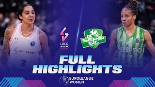 LDLC ASVEL Feminin v ACS SepsiSIC  Full Game Highlights  EuroLeague Women 202324 [upl. by Nnoryt]