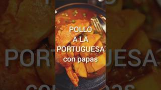 Pollo a la Portuguesa con papas y arvejas No te lo pierdas [upl. by Lachish]