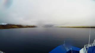 Seyðisfjörður Iceland  Timelapse 4k  Arrival on Iceland in fog conditions [upl. by Merissa486]