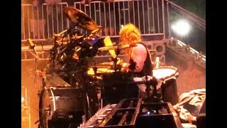 Paul Bostaph Drum Footage May 2018 SLAYER Dittohead LIVE [upl. by Kartis]