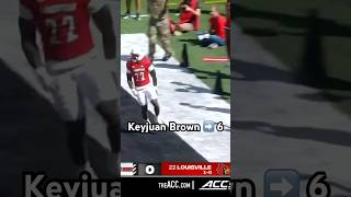 Keyjuan Brown gets into the endzone vs Jacksonville St  2024 [upl. by Malvie]