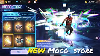 FREE FIRE NEW EVENT MOCO STORE  FF NEW EVENT TODAY FREE FIRE MALAYALAM  MOCO STORE SPIN [upl. by Nylsirhc]