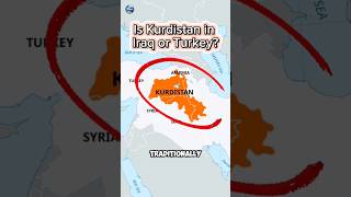 Is Kurdistan in Iraq or Turkey shorts kurdistan [upl. by Etnelav457]