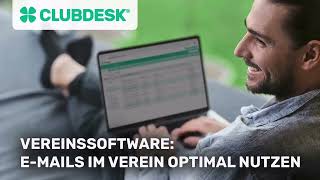 Envoyer facilement des emails  Le logiciel en ligne ClubDesk [upl. by Ettennad]
