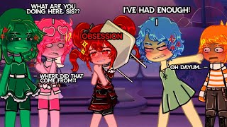 quotNew emotion Obsessionquot  Inside Out 2  GACHA   memetrend  Loves twin sister  College AU [upl. by Retsevel793]