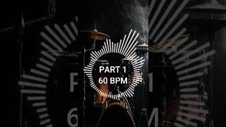 Punk Beat I 60 BPM I Pre Chorus Loop drums drumtrack drummer [upl. by Emeline]