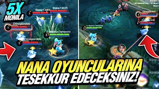 NANA BUFF ARTIK NANA OYUNCULARINA KÜFÜR DEĞİL TEŞEKKÜR EDİLECEK  Mobile Legends [upl. by Drofnil]