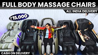 Full Body Massage Chair Price in India  Best Massage Chairs Online at Best Price massagechairs [upl. by Amoakuh]