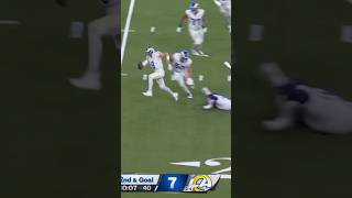 Matthew Stafford ESCAPES amp finds Cooper Kupp 🏈🐏 rams touchdown nfl wilbsports [upl. by Eitsym324]