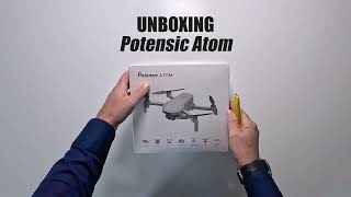 MIGLIOR DRONE PER RAPPORTO QUALITÀ PREZZO Unboxing del Potensic Atom 4K [upl. by Connie645]