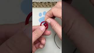 Instructions for tying a necklace from a super beautiful ring diy necklace crafting [upl. by Nehtiek227]