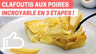 CLAFOUTIS aux POIRES FACILE Un Délice Divin  🍐😍 [upl. by Eustis259]