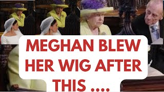 MEGHAN BLEW HER WIG AFTER SEEING THIS FROM THE QUEEN LATEST news meghan meghanmarkle [upl. by Ellan982]