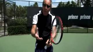 Backhand Volley with Nick Bollettieri [upl. by Moyra580]