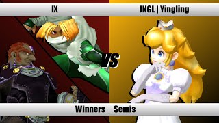 SBY Weekly 287  IX SheikGanondorf Vs Yingling Peach  Melee Winners Semis [upl. by Torey432]