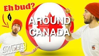 How to do AROUND CANADA ft Rod Dama  Kendama Trick Tutorial  Sweets Kendamas [upl. by Oicnedurp]