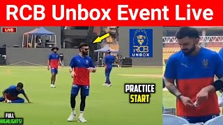 RCB Unbox Event Live  RCB Unbox 2024 Live Kannada  How To Watch RCB Unbox rcb ipl [upl. by Adilem]