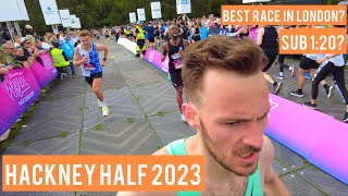 HACKNEY HALF 2023 BEST RACE IN LONDON [upl. by Siulesoj47]