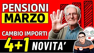 ✅ PENSIONI MARZO 2024 le 5 Novità IN ARRIVO ➡ NUOVI IMPORTI TAGLIO IRPEF AUMENTI CONGUAGLI ARRETRATI [upl. by Atinomar777]