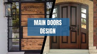 Modern Main Doors Design 2024 🪟 [upl. by Marozas]