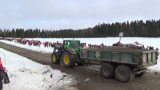 Traktorien mäkivetokisat 163 Vieremän Pöytämäki  John Deere 6930 [upl. by Crow]