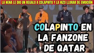 Todos AMAN a COLAPINTO en la FANZONE de QATAR 2024 [upl. by Ocker]