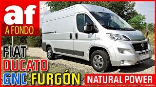 Fiat Ducato GNC Gas Natural  Review a fondo y prueba de conducción [upl. by Valentine]