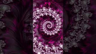 animation digitalart shorts Brick purple Ballet Dancing Fractals in a World of White [upl. by Dowski]