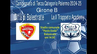 Città di Balestrate vs Trappeto Academy [upl. by Zigrang]