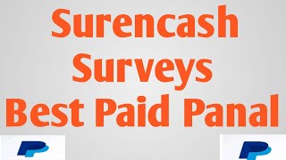 SurEncash best paid worldwide survey earning website for influencers [upl. by Aneleasor261]