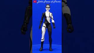 Reseñas en corto Lady Bullseye Marvel Legends Mindless One Series shorts marvellegends [upl. by Enamrahc951]