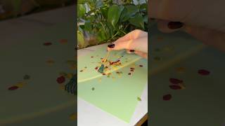 Why rake the leaves outside when I can make my own miniature ones polymerclayartist [upl. by Ynes]