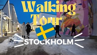 Walking in Stockholm Sweden 🇸🇪 Barkarby Outlet shopping area 4K 60fps UHD [upl. by Davina]