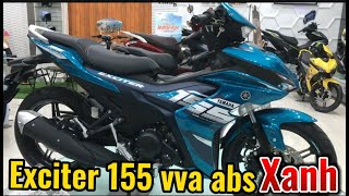 Yamaha EXCITER 155 VVA ABS 2024 PB Cao Cấp Xanh Ngọc  Bình Exciter [upl. by Doowyah202]