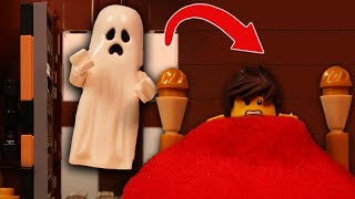 LEGO Christmas Carol Singers Fail STOP MOTION LEGO Ghost Attack Nightmare  LEGO City  Billy Bricks [upl. by Lenuahs]