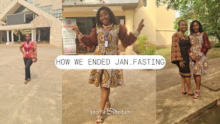 HOW WE ENDED OUR JANUARY FASTING amp PRAYER fasting prayer winners lagos 2024 [upl. by Shargel]