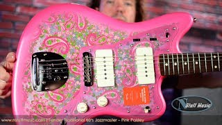 Fender Traditional 60s Jazzmaster  Pink Paisley [upl. by Ynohtna284]