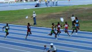 2009Carifta 100mW U17 Final [upl. by Neela]