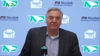 UND Football  Bubba Schweigert Weekly Press Conference  111824 [upl. by Yntrok]