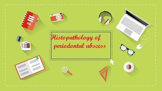 Histopathology of periodontal abscess abscess histopathology Periodontics [upl. by Mervin512]