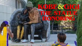 Statue honoring Kobe Bryant and daughter Gianna unveiled  TopNEWS [upl. by Htebiram]