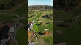 Autumn in Västerås 🍁☀️djimini3pro dronegolf autumngolfgolfcourse golfbana [upl. by Sylera]