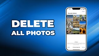 How to Delete All Photos from iPhone [upl. by Rats]