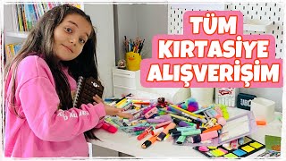 TÜM KIRTASİYE ÜRÜNLERİM  MASA TURU [upl. by Ayanat]