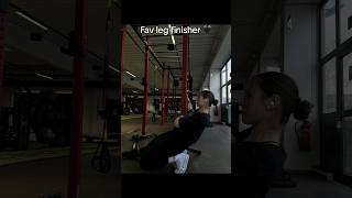 Fav leg finisher shortsfeed motivation gymworkoutorts trending viral gymmotivation [upl. by Anuat185]