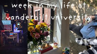 week in my life at vanderbilt university ‧₊˚❀༉‧₊˚ [upl. by Danforth]