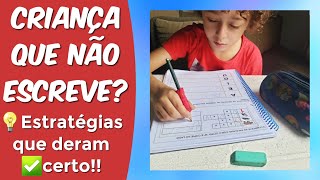 Estratégias Práticas para a criança que não segura no lápis [upl. by Marten630]