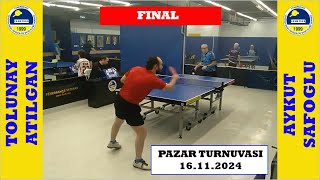 FBVTT  TOLUNAY ATILGAN  AYKUT SAFOGLU  FINAL  16112024 [upl. by Lotz830]