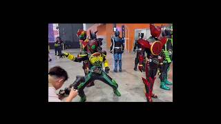 Kamen Rider OOO gathered together 仮面ライダーオーズ [upl. by Bergwall]